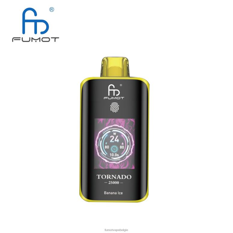 Fumot Tornado 25000 wegwerpdamp bananen ijs - H42Z61 Fumot Vape Online Shop