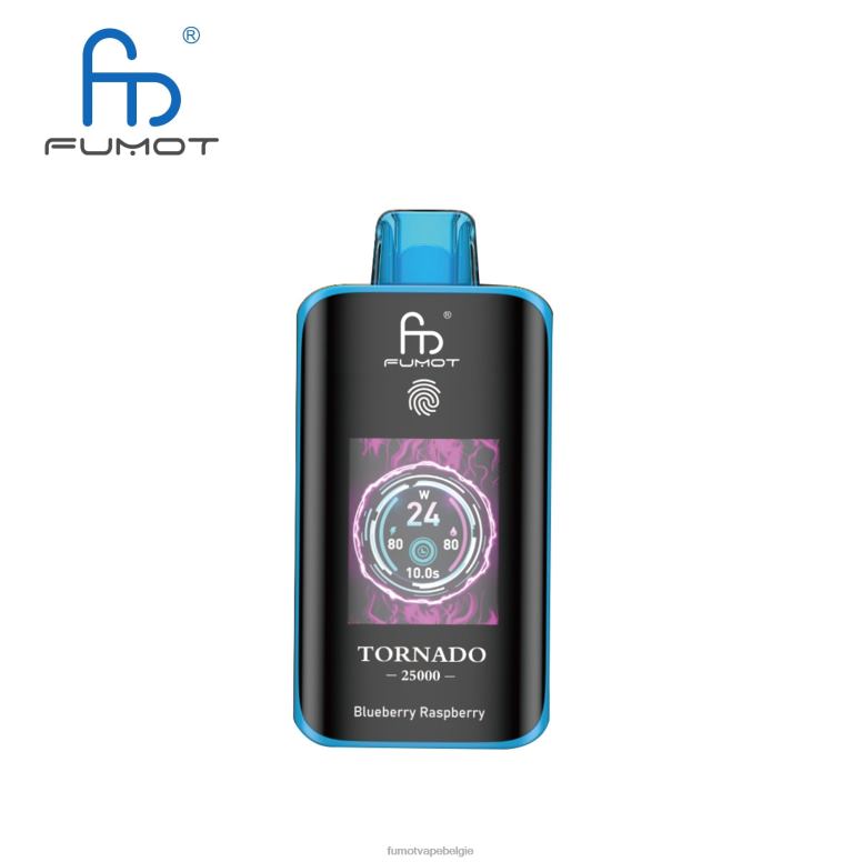 Fumot Tornado 25000 wegwerpdamp bosbes framboos - H42Z63 Fumot Vape Online Shop