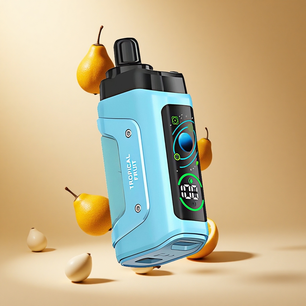 Razz Bar 45000 Puffs Wegwerp Vape Tropisch Fruit met 20 mg/ml Nicotine Sterkte en 1.0 Ohm Mesh Coil