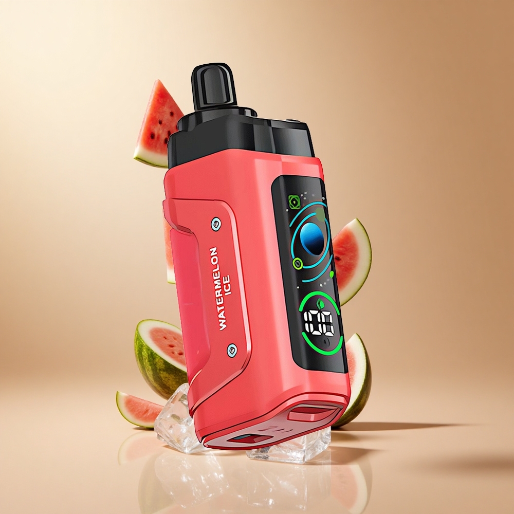 Razz Bar 45000 Puffs Wegwerp Vape Watermelon IJs met Type-C Oplaadbaar en 20 mg/ml Nicotine Sterkte