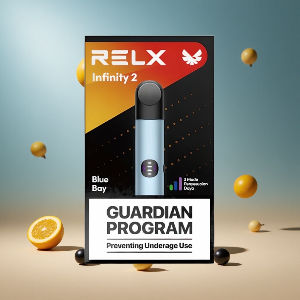RELX Infinity 2 1.9ml Blauw Metallic Finish