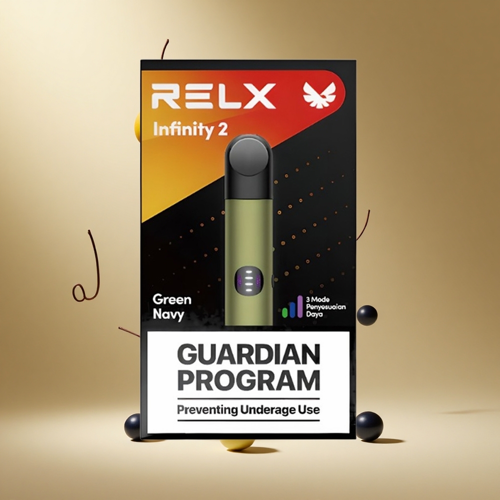 RELX Infinity 2 1.9ml Groenblauw Metallic Finish