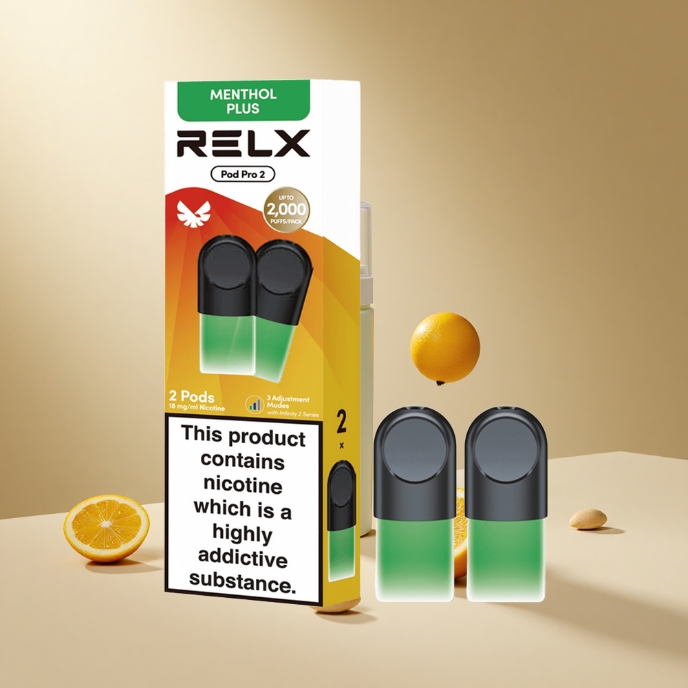 RELX Pod Pro 2 1.9ml Pepermunt-Menthol Plus