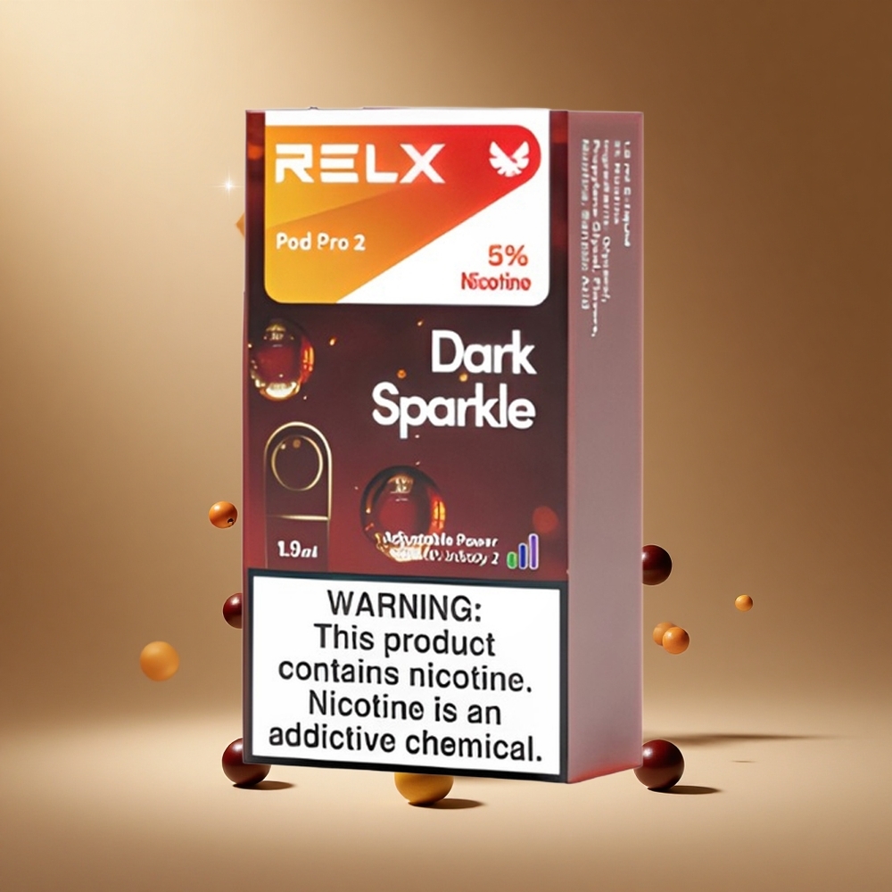 RELX Pod Pro 2 600 Peuken Donkere Glinster