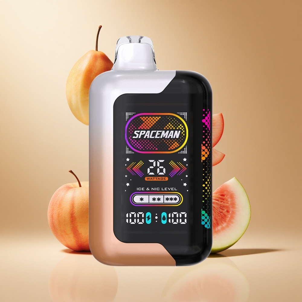 SMOK SPACEMAN SP40000 Wegwerp Vape Sappige Perzik Watermeloen met 20ml eLiquid en 40000 Puffs