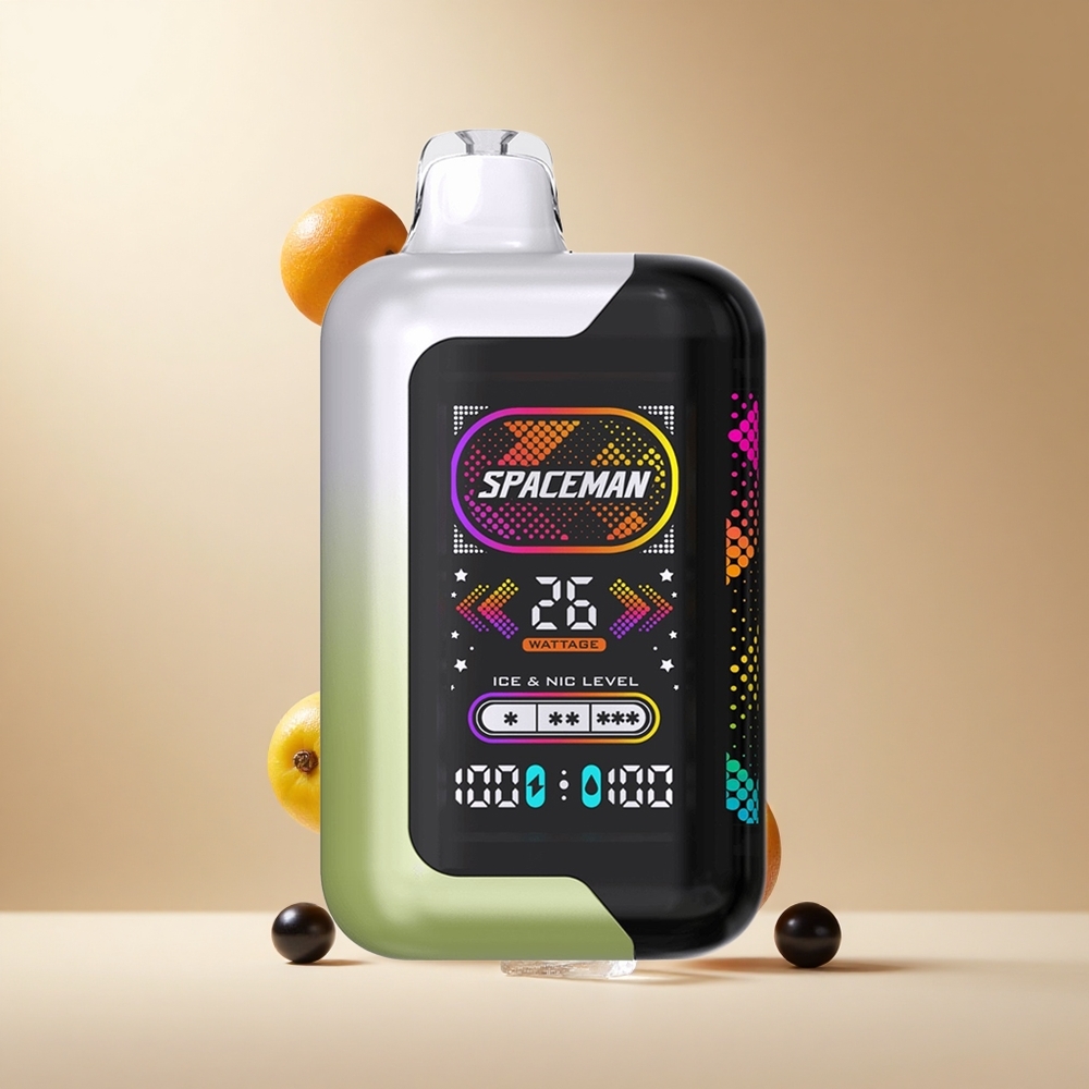 SMOK SPACEMAN SP40000 Wegwerp Vape Witte Druif IJs met 20ml Vloeistof en 40000 Puffs