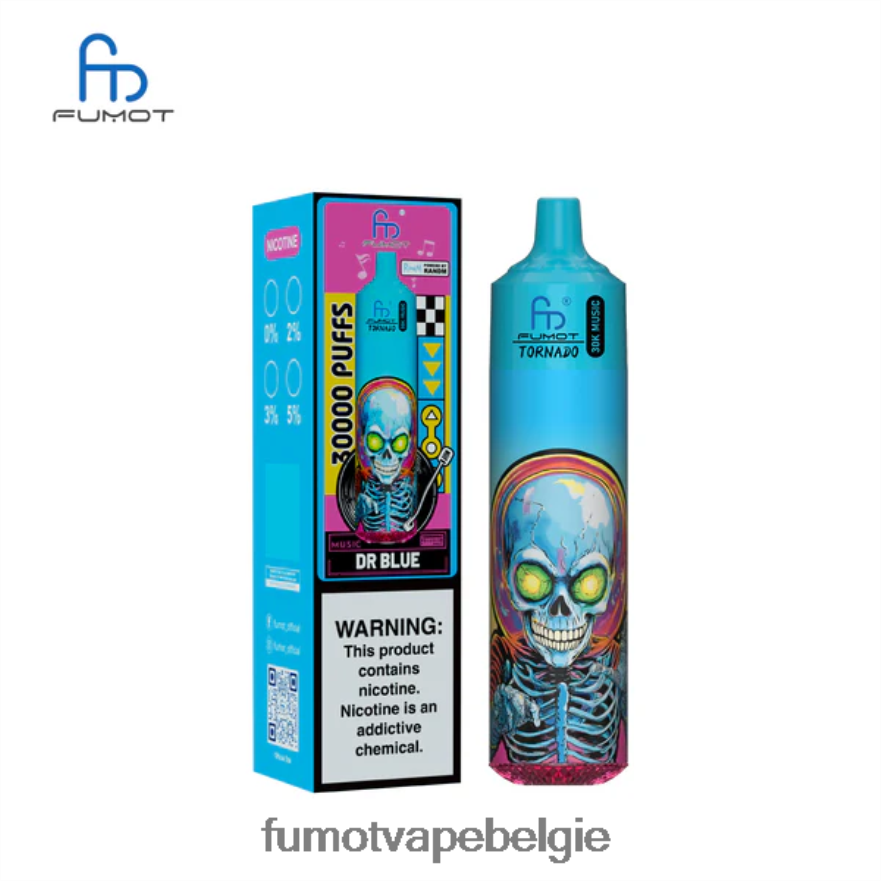 Fumot Kopen 2D2V2412 dr blauw Fumot Tornado 30k muziek