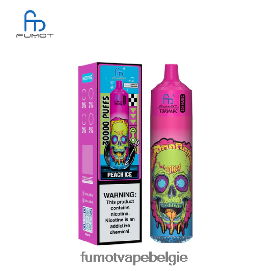 Fumot Kopen 2D2V2420 perzik ijs Fumot Tornado 30k muziek