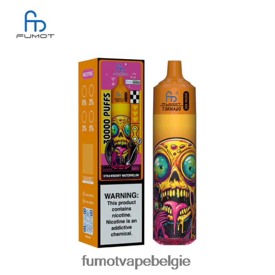 Fumot Kopen 2D2V2428 aardbei watermeloen Fumot Tornado 30k muziek