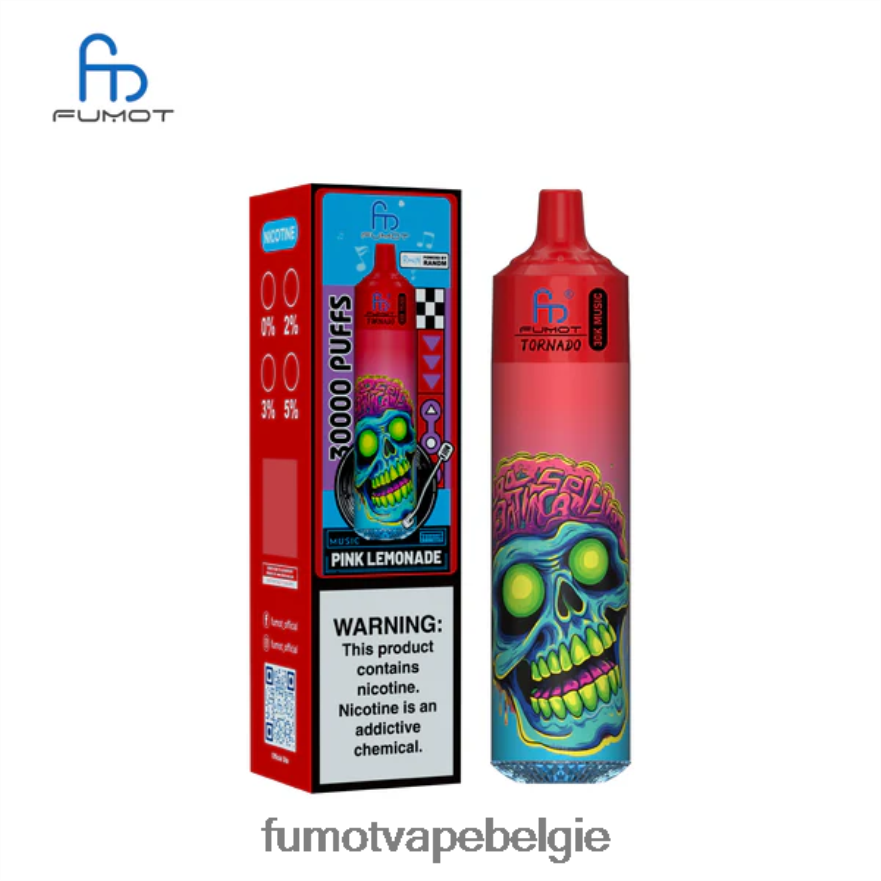 Fumot Store 2D2V2423 roze limonade Fumot Tornado 30k muziek
