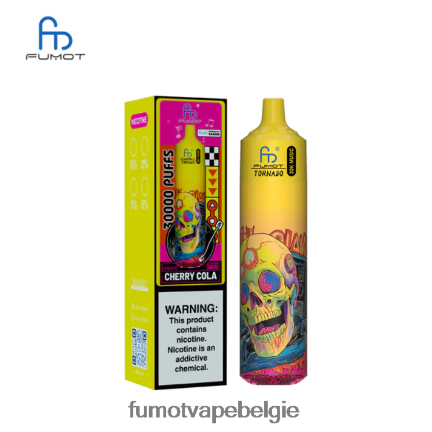 Fumot Vape Sale 2D2V248 kersen cola Fumot Tornado 30k muziek