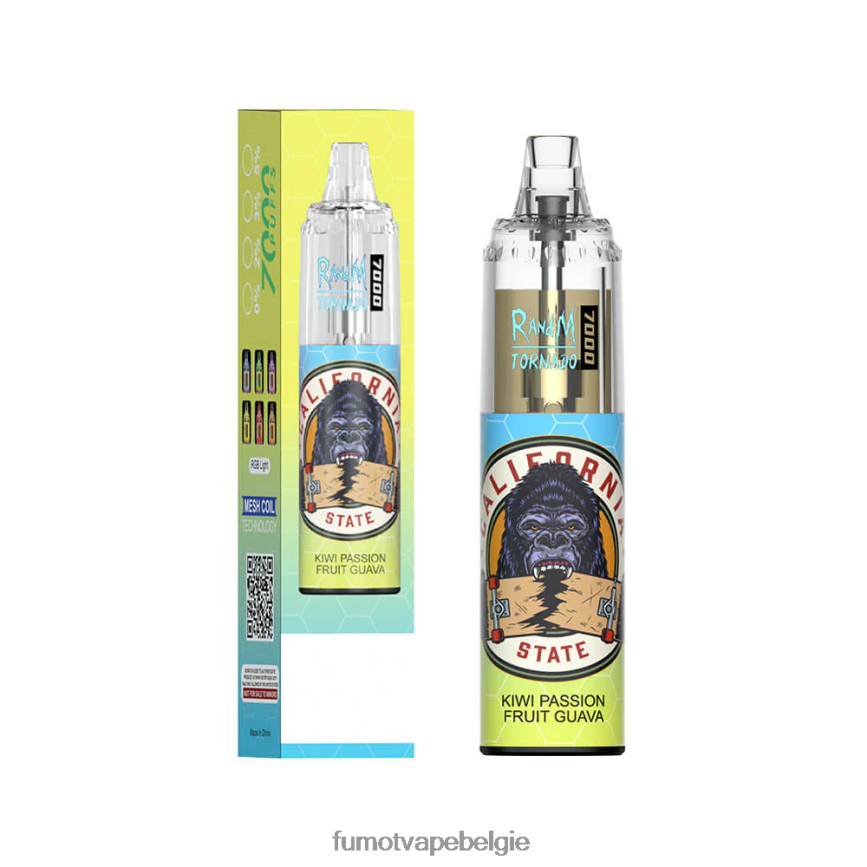 Fumot tech LX0PBF108 vimto 14 ml 7000 wegwerp-vape-pen (1 stuk) Fumot Tornado