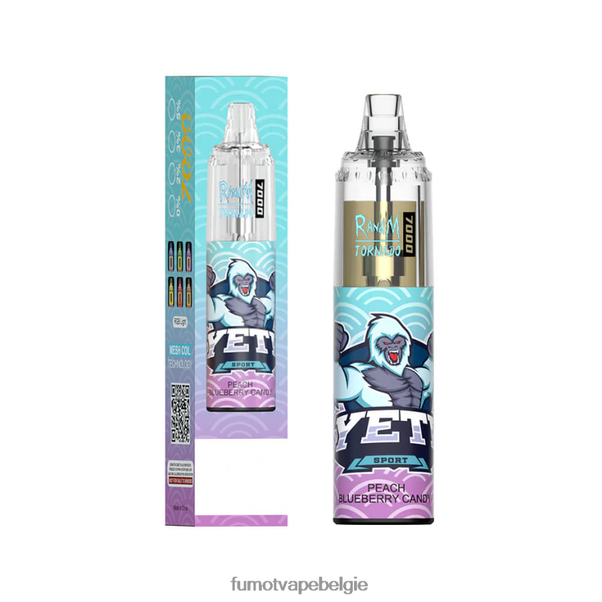 Fumot tech LX0PBF108 vimto 14 ml 7000 wegwerp-vape-pen (1 stuk) Fumot Tornado