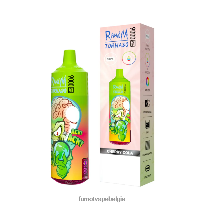 Fumot tech LX0PBF218 ijs pop 1 stuk 9000 pro 18 ml wegwerpvape Fumot Tornado